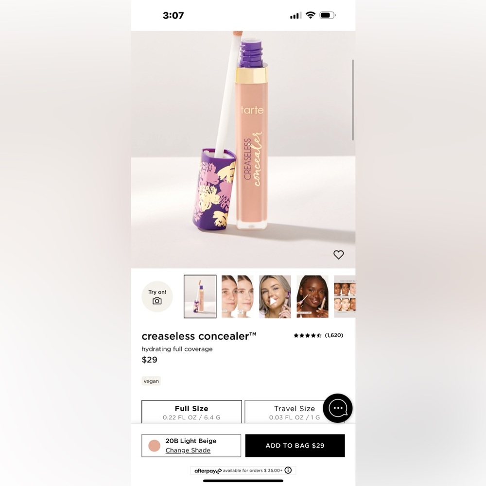 2x New tarte concealer